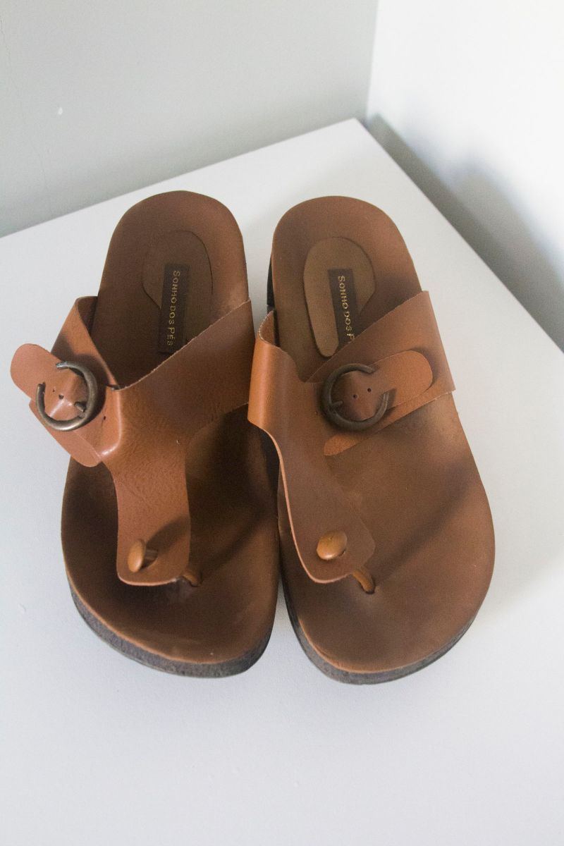 sandalia birken sonho dos pes