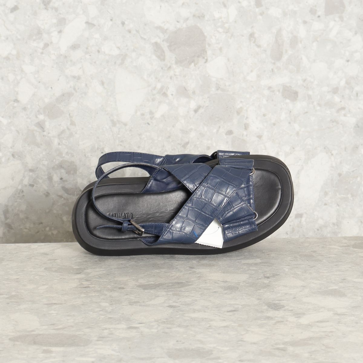 Birkenstock Preta Satinato | Rasteira Feminina Satinato Usado 138842488 ...