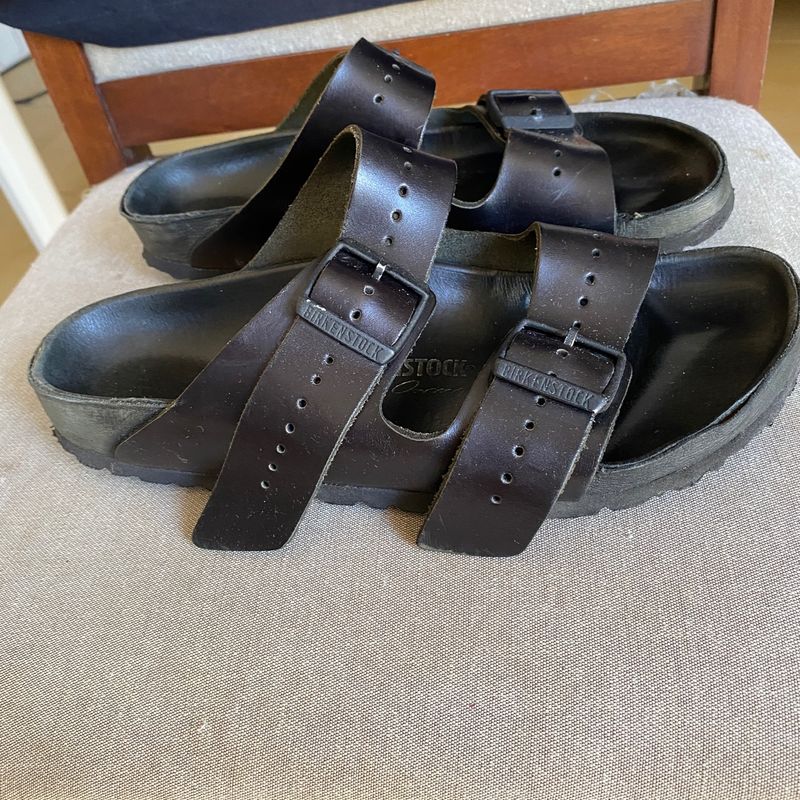 Birkenstock X Rick Owens Sandalia Birken Sandalia Masculina Rick Owens Usado 98456018 enjoei