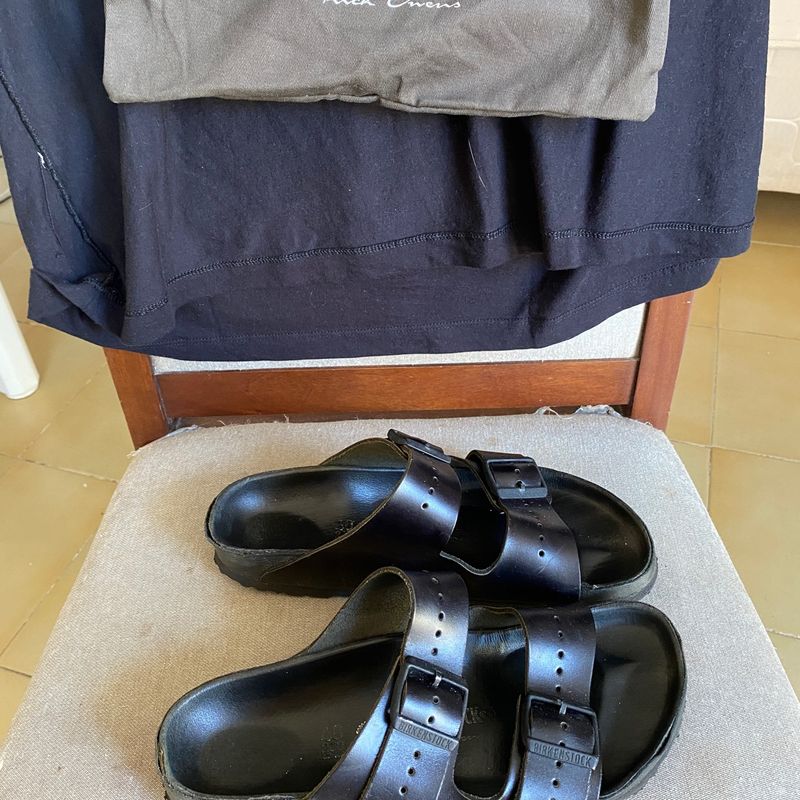 Rick owens birken hot sale