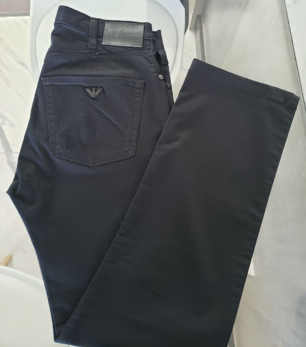 Black Jeans Armani | Calça Masculina Giorgio Armani Usado 39846136 | enjoei
