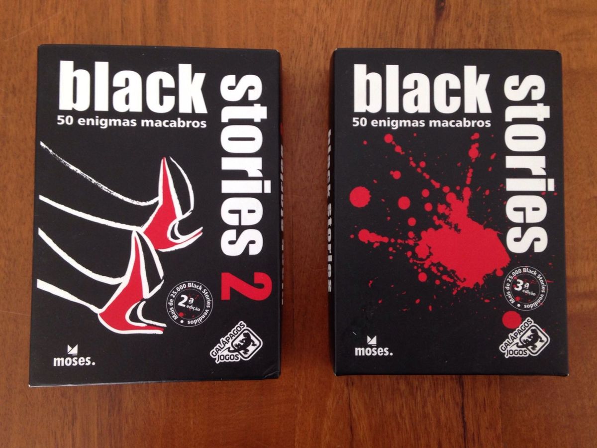 Black Stories E Black Stories 2 Jogo De Tabuleiro Galápagos Usado 23884919 Enjoei