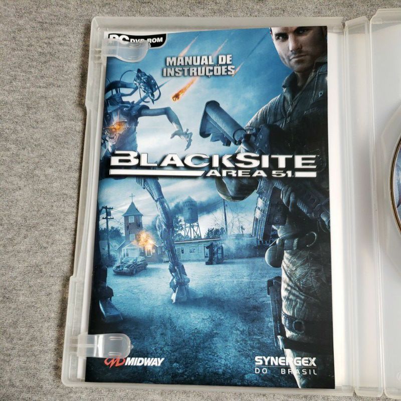 Blacksite Area 51 - Pc  Jogo de Computador Dvd-Rom Usado 88849240
