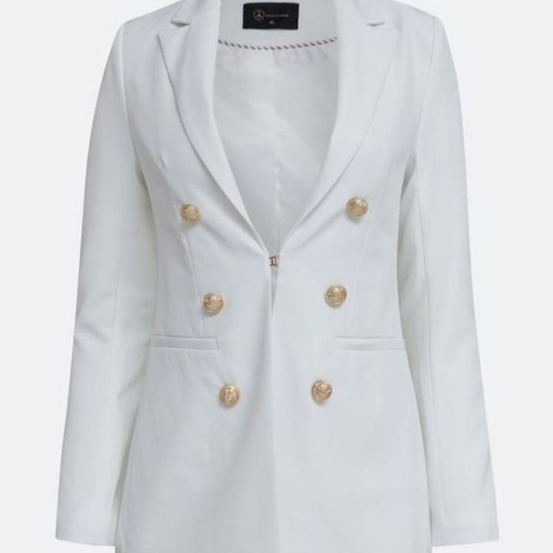 Blazer branco hot sale feminino renner