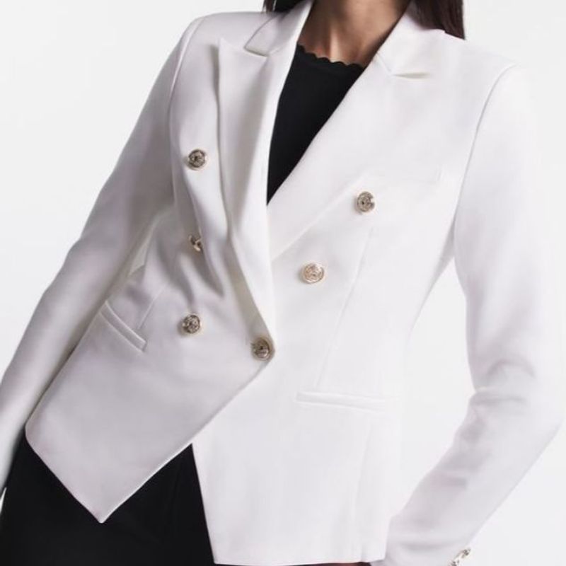 Blazer branco hot sale feminino renner