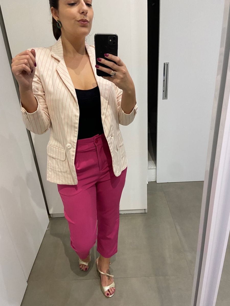 Blazer branco feminino store c&a