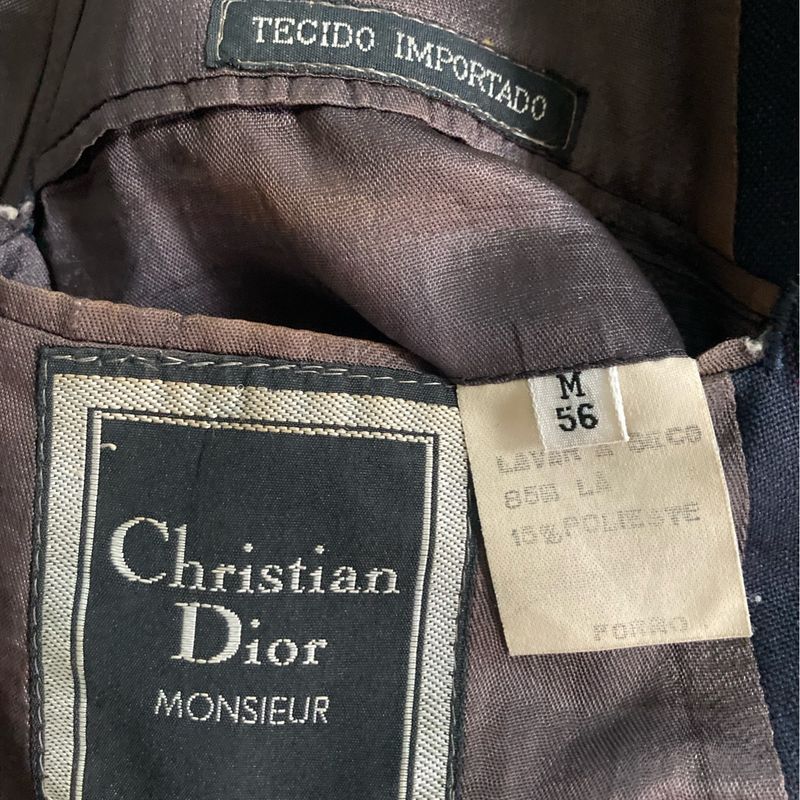 Christian Dior monsieur Vintage ビンテージ Blazer Christian Dior Monsieur Tamanho 56 , Vintage | Blazer