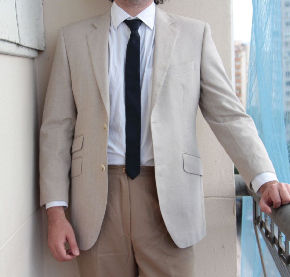blazer de verão scabal - blazer scabal