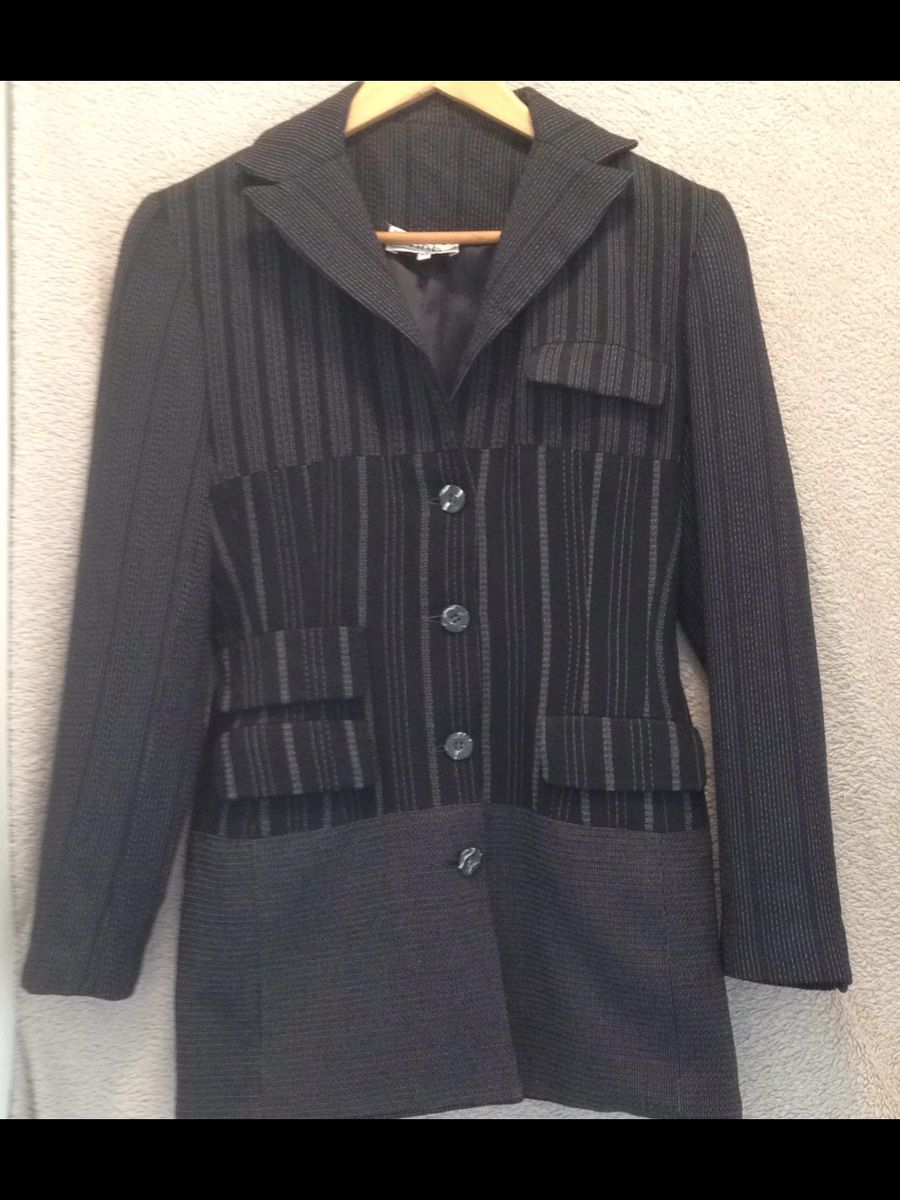 blazer feminino,riscado giz - blazer mhb