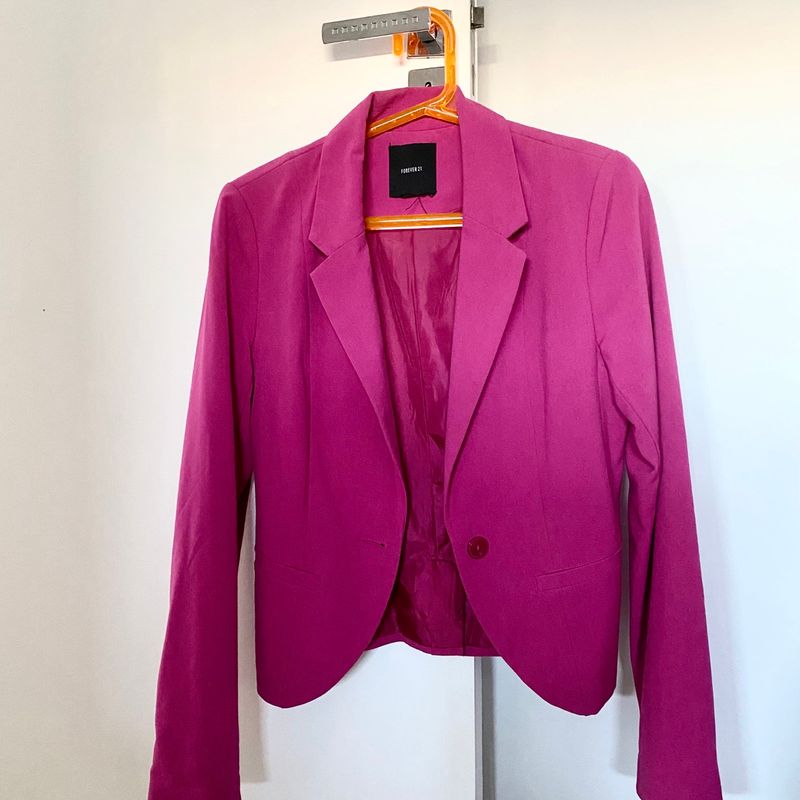 Purple blazer hot sale forever 21