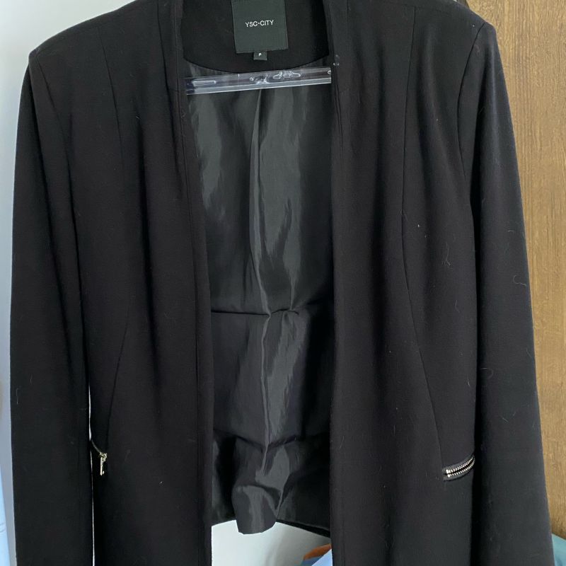 Blazer preto 2024 feminino c&a