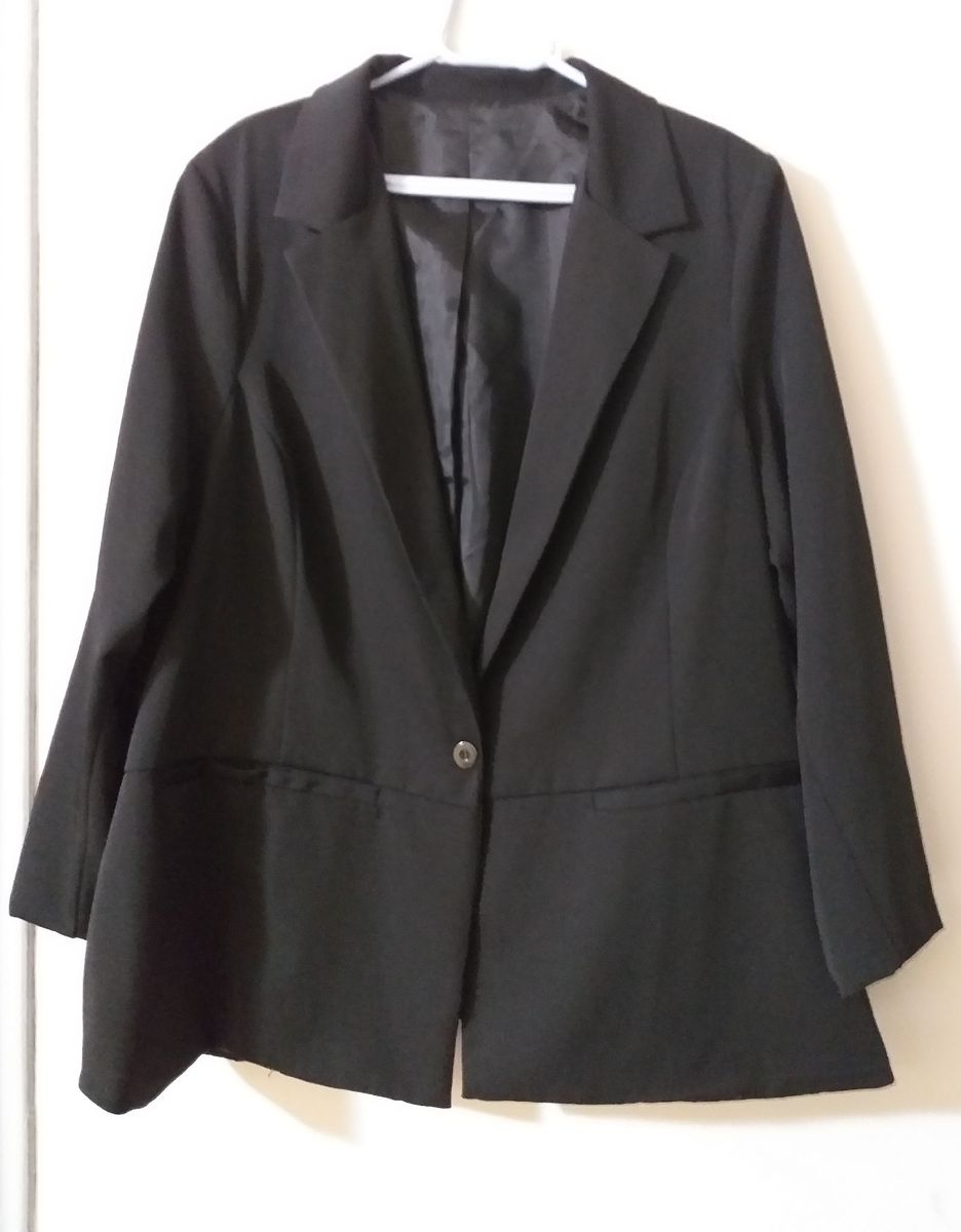 blazer plus size marisa