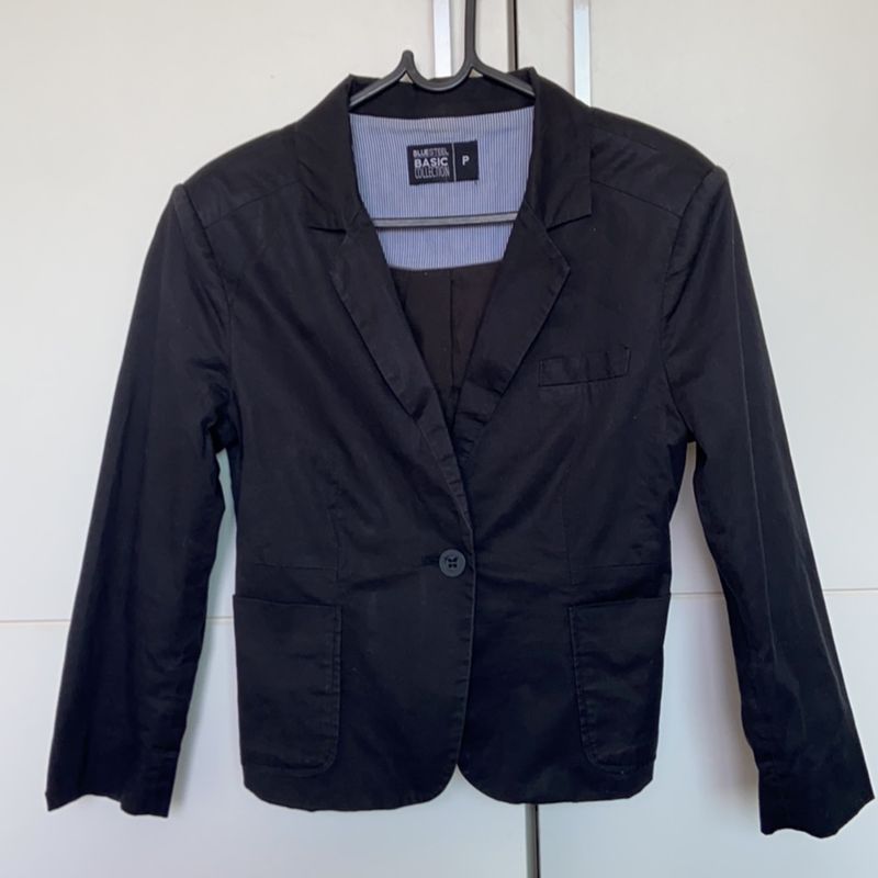 Blazer preto hot sale feminino renner