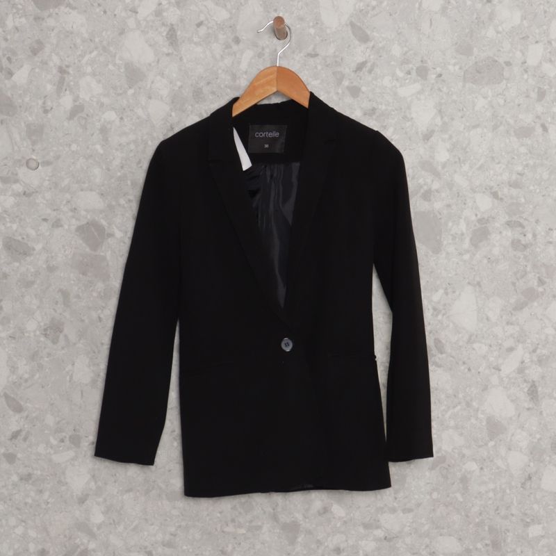 Blazer preto hot sale feminino renner