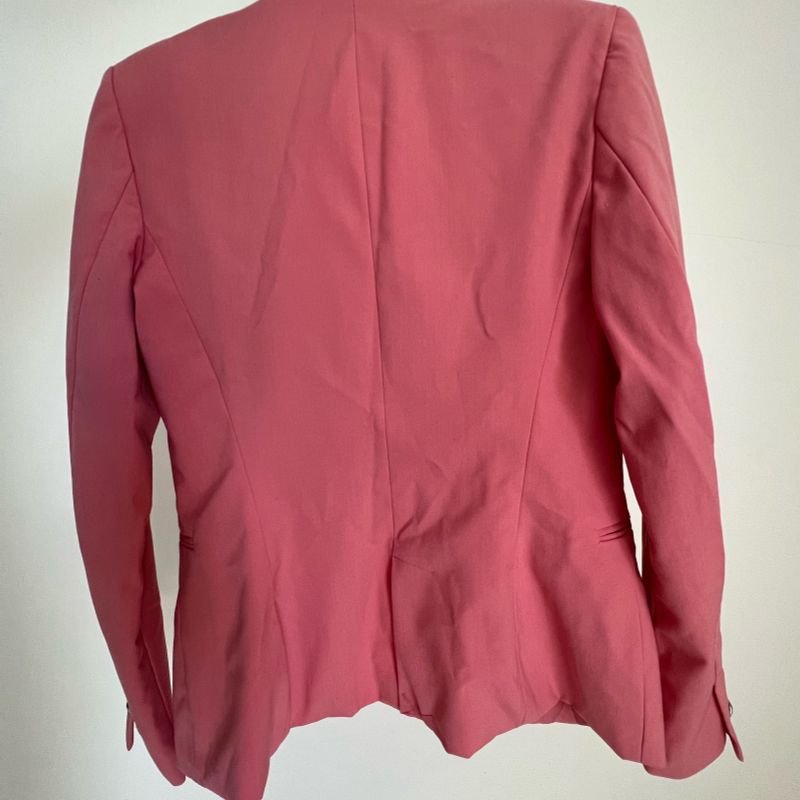 Blazer Rosa Zara, Terno Feminino Zara Nunca Usado 74591880