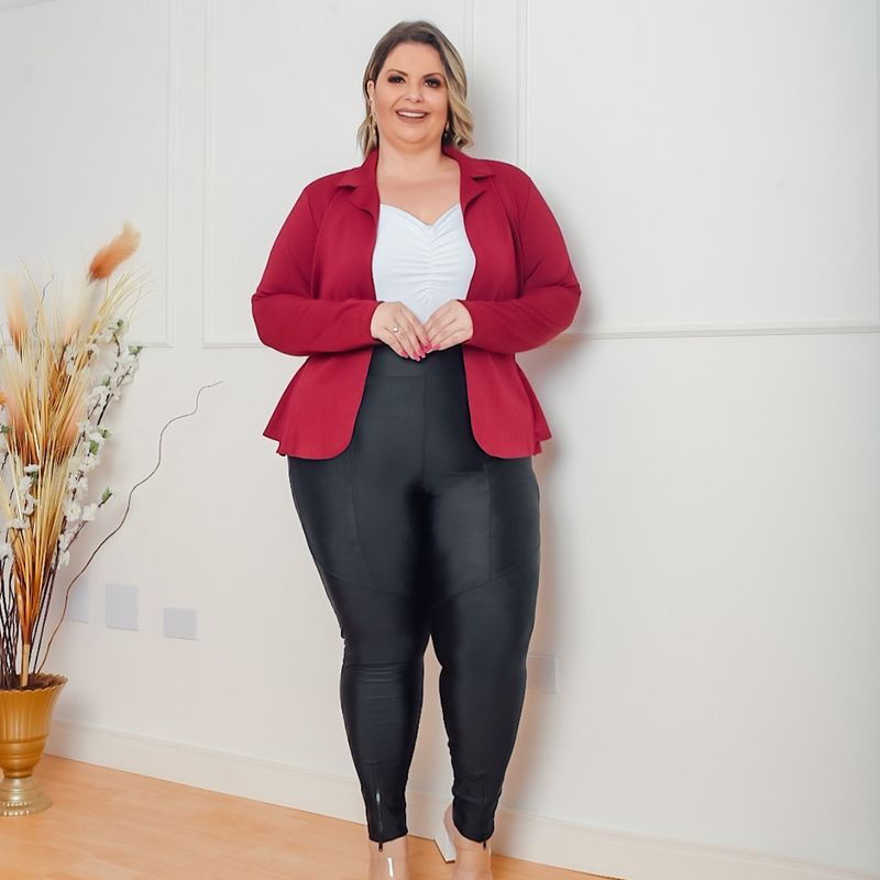 Terninhos femininos hot sale plus size