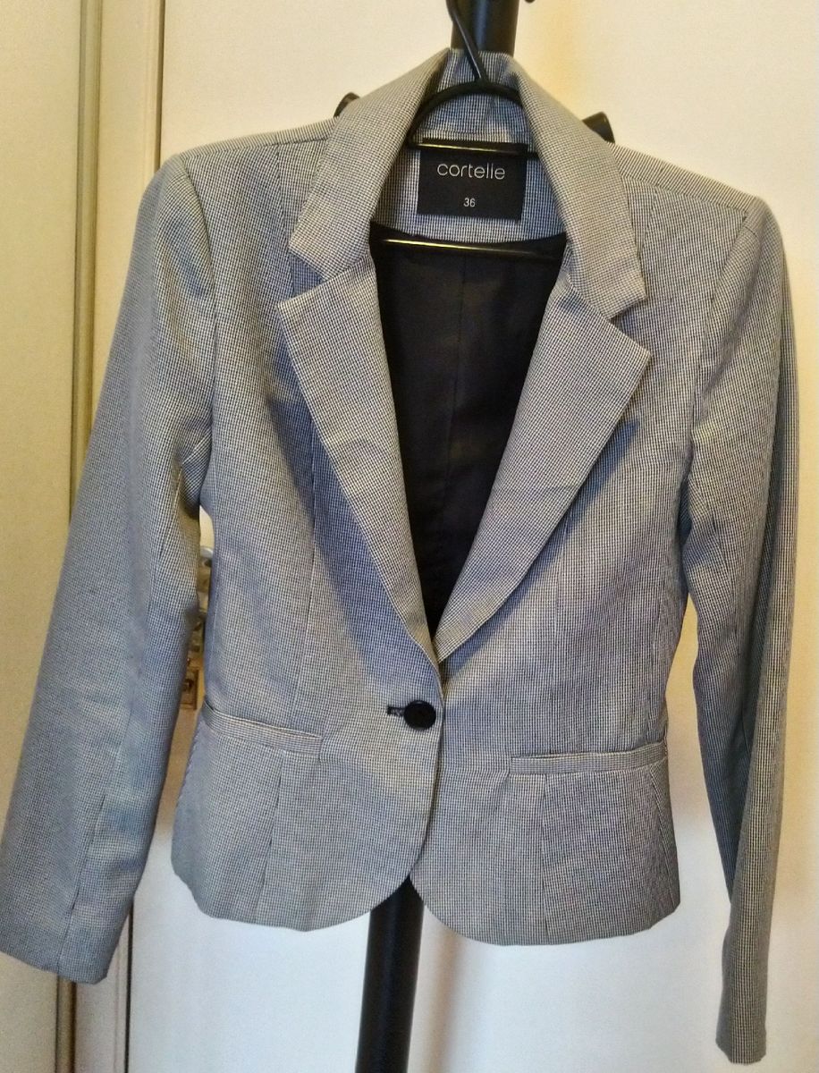 blazer xadrez feminino renner