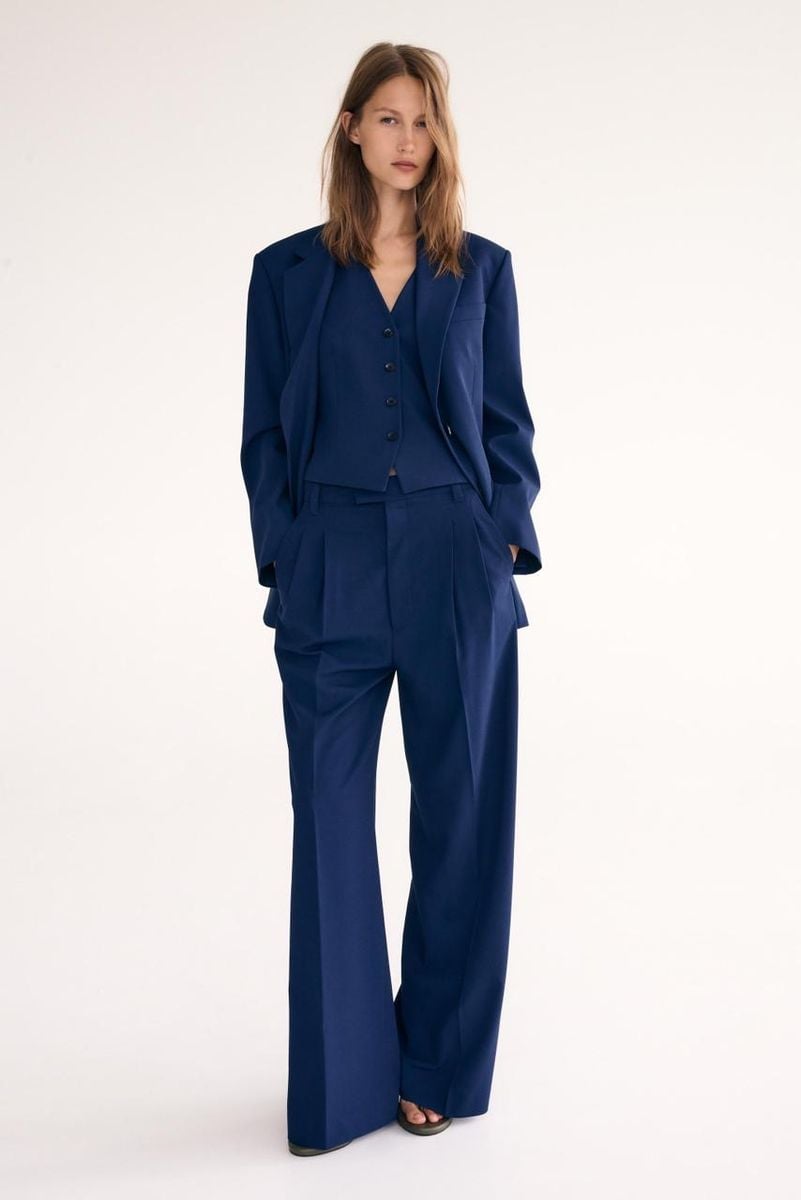 Blazer azul marino