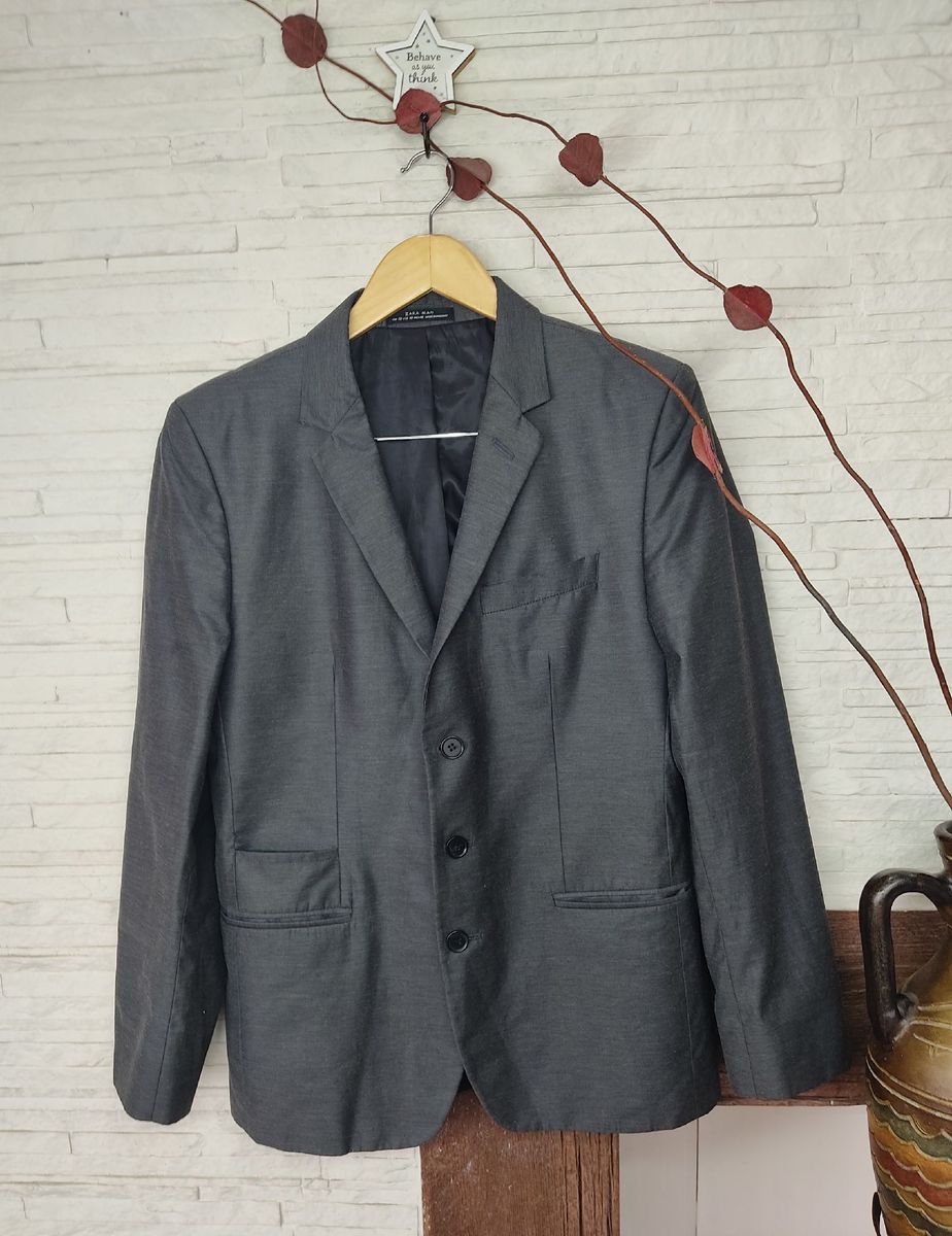 pea coat masculino zara