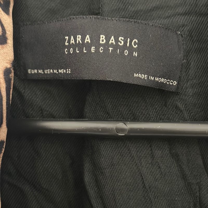 Blazer Zara Onça | Blazer Masculino Zara Usado 89074432 | enjoei
