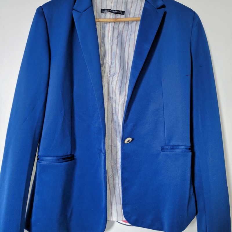 Blazer Zara terno azul - Comprar em Guerini Store