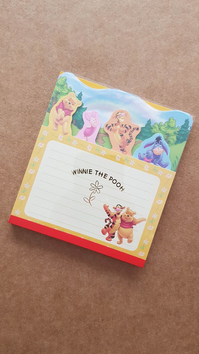 Bloquino Winnie The Pooh Item De Papelaria Disney Nunca Usado Enjoei