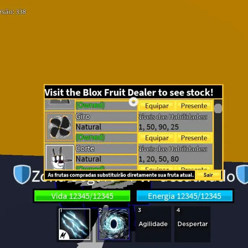 Conta de Blox Fruit! | Jogo de Videogame Roblox Nunca Usado 87163704 |  enjoei