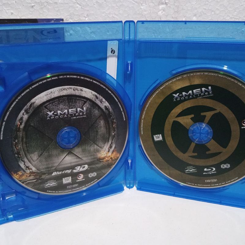 Blu-Ray 3d+2d X-Men Apocalipse Original | Blu-Ray Usado 101966353