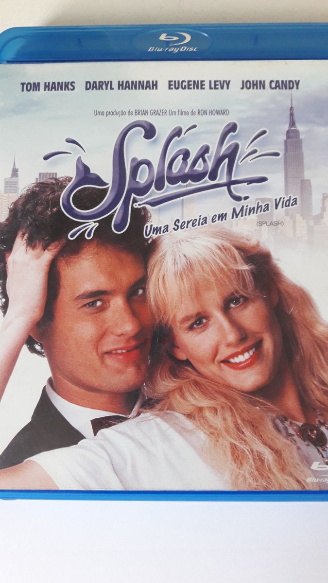 Bluray do Filme Splash Uma Sereia em Minha Vida Filme e Série Blu