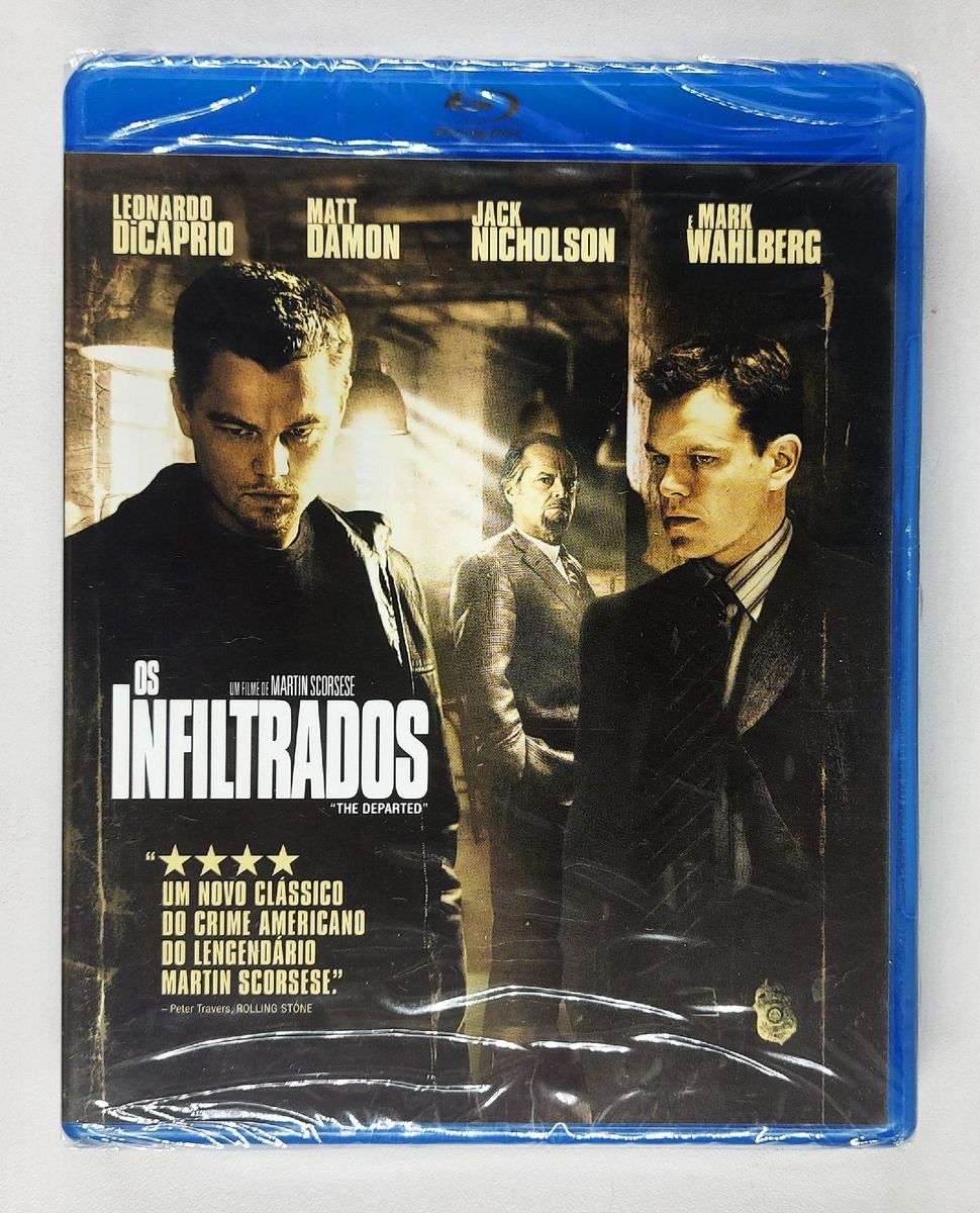 Blu-ray . Os Infiltrados . Diretor Martin Scorsese | Filme E Série ...