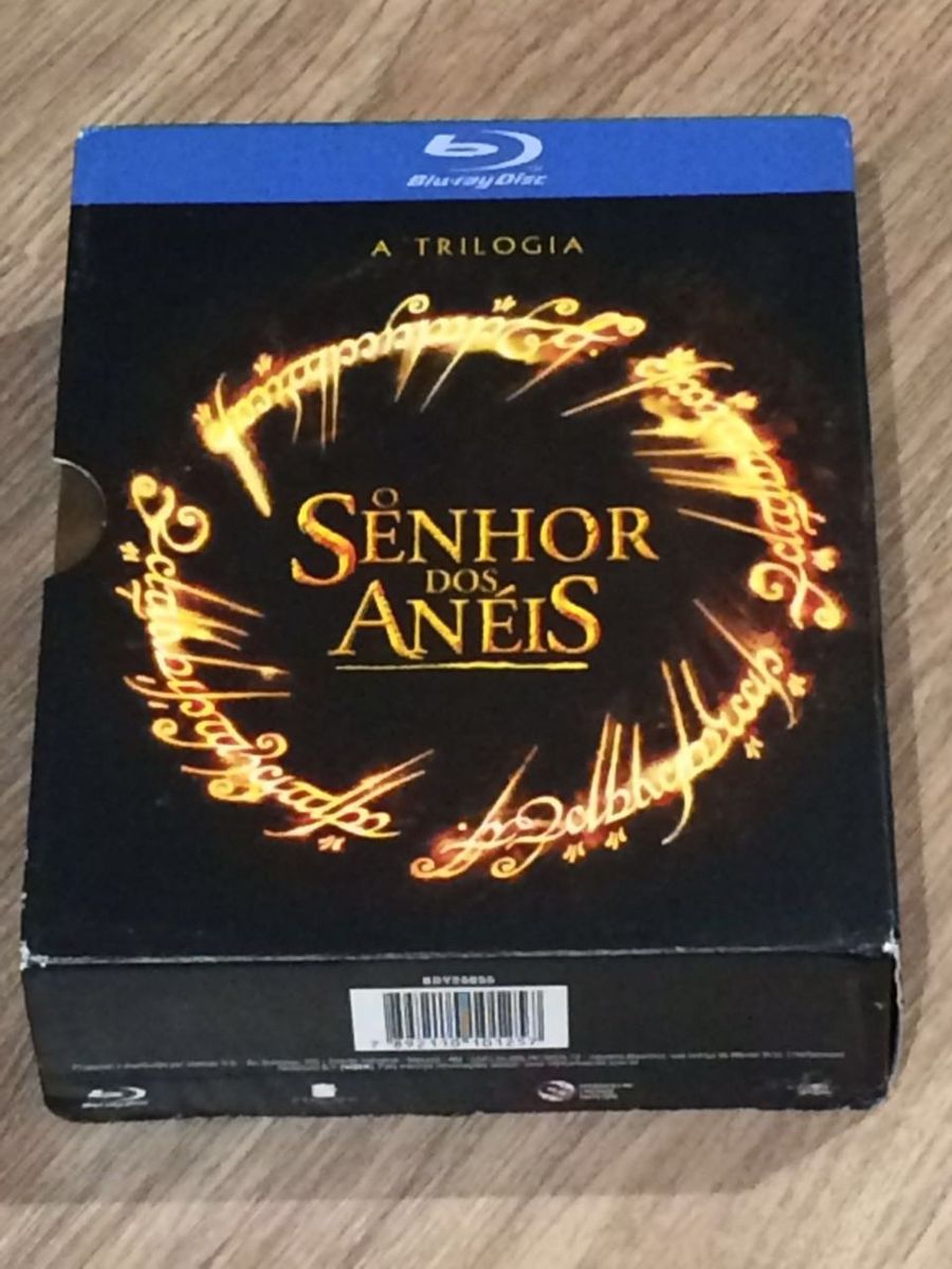 Blu Ray Senhor Dos An Is A Triologia Filme E S Rie Usado Enjoei