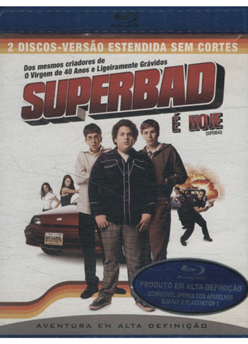 Blu-ray * Superbad - É Hoje *duplo* Versão Extendida sem Cortes | Filme e  Série Usado 82632165 | enjoei