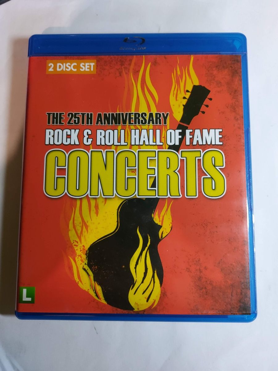 Bluray The 25th Anniversary Rock Roll Concerts Hall Of Fame Item de Música Dvd Usado 84484834