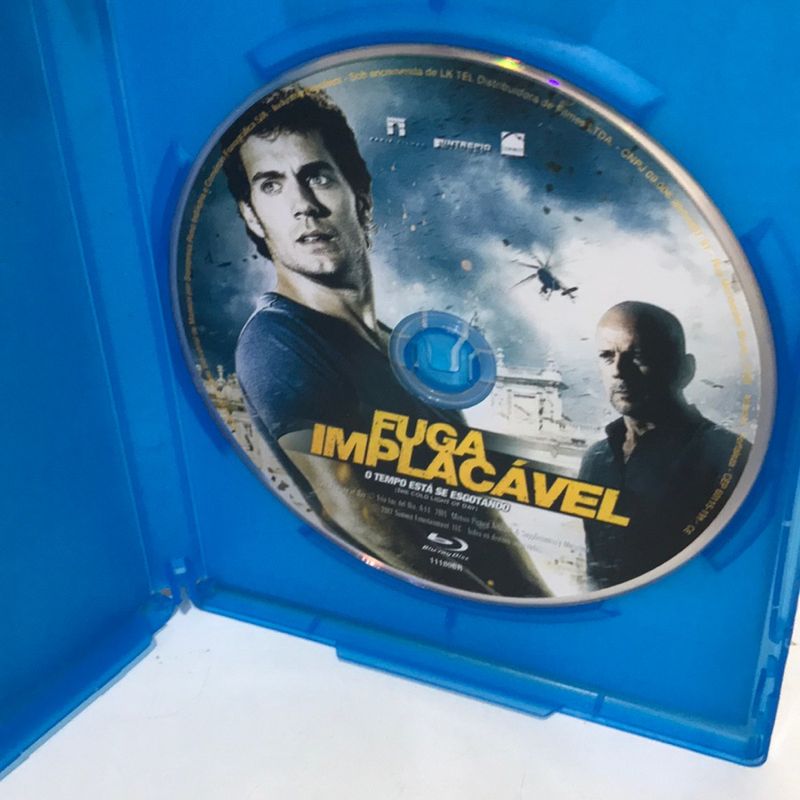 Blu-ray Xeque-mate E Fuga Implacável - Lote Com 2 Filmes
