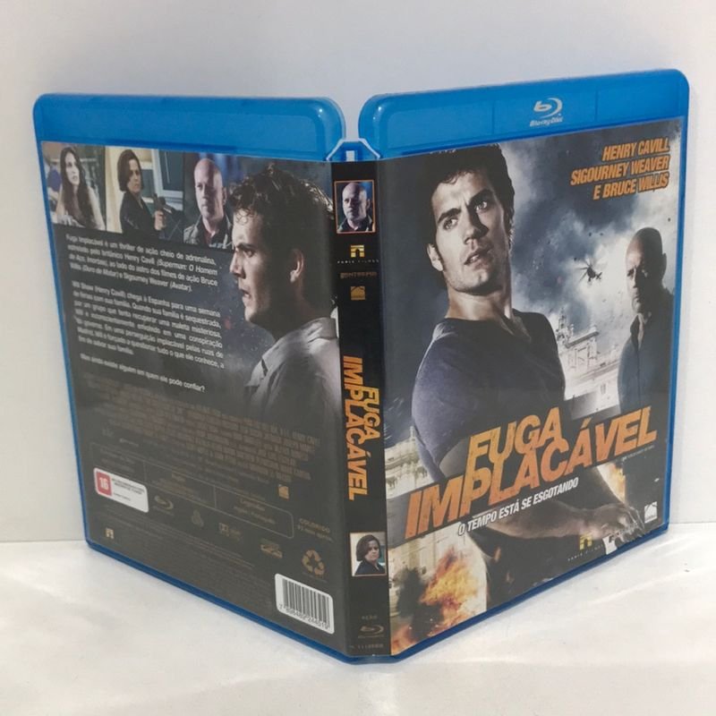 Blu-ray Xeque-mate E Fuga Implacável - Lote Com 2 Filmes