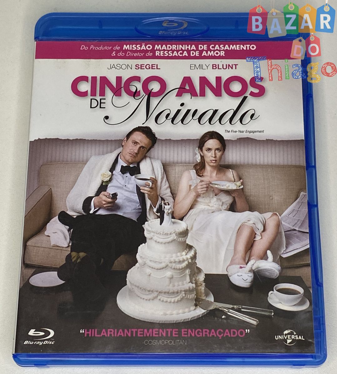 Bluray Original Cinco Anos de Noivado Filme e Série Universal Video Usado 58823840 enjoei
