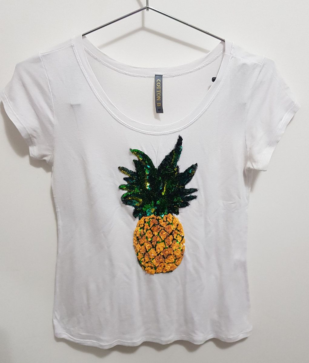 blusa de abacaxi feminina