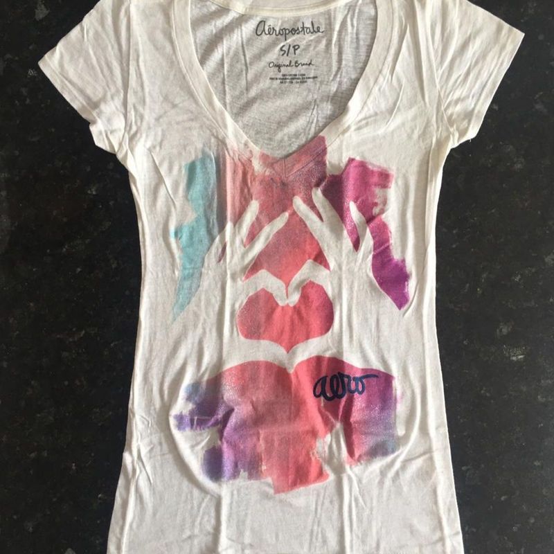 Blusa Aero Maravilinda Blusa Feminina Aeropostale Usado 33347415