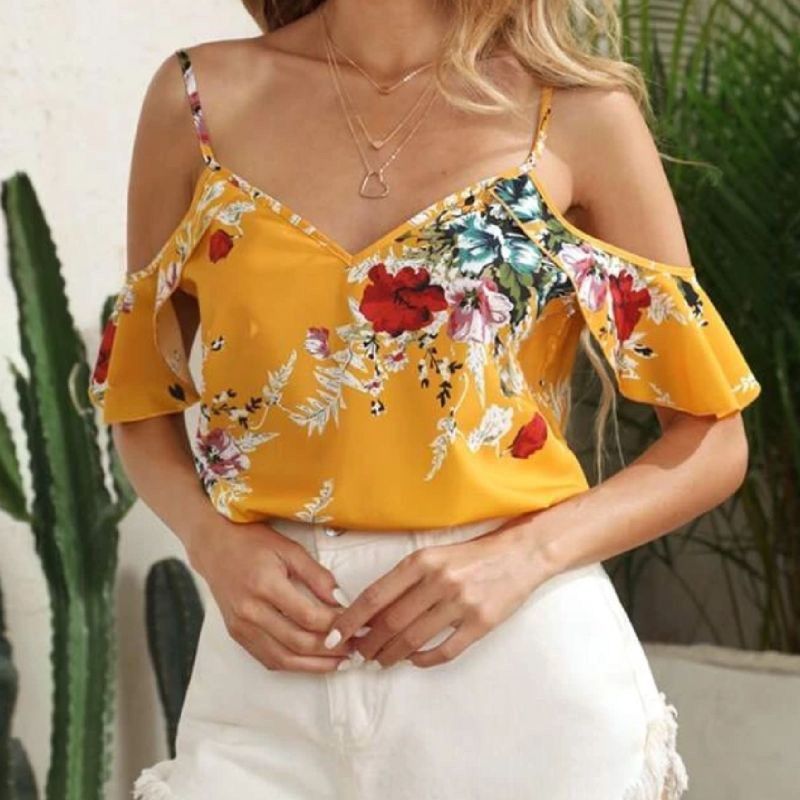 Blusa discount flores shein