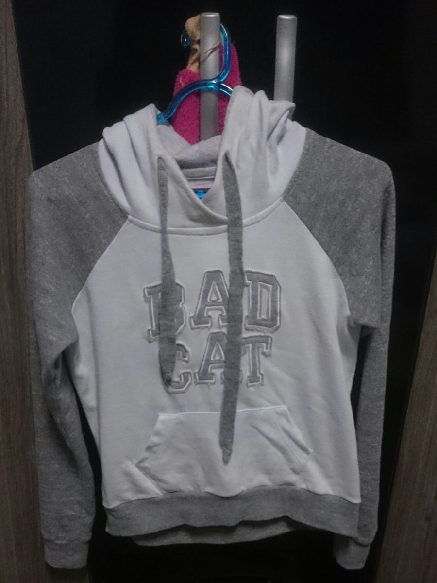 Blusa De Frio Feminina Bad Cat Com Ziper