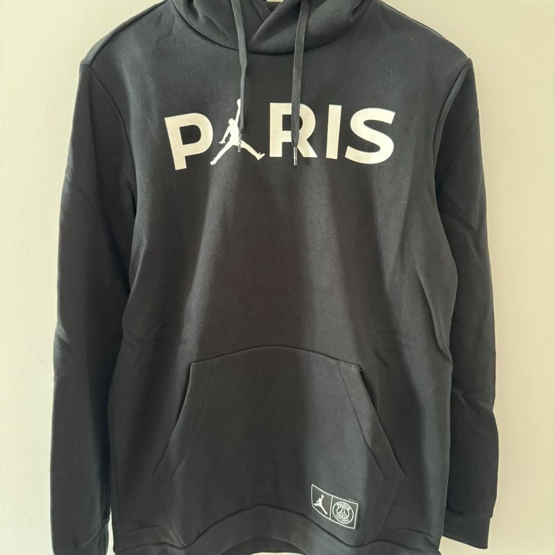 Jaqueta Moletom Paris Jordan Branco Blusão Jordan Psg X Jordan