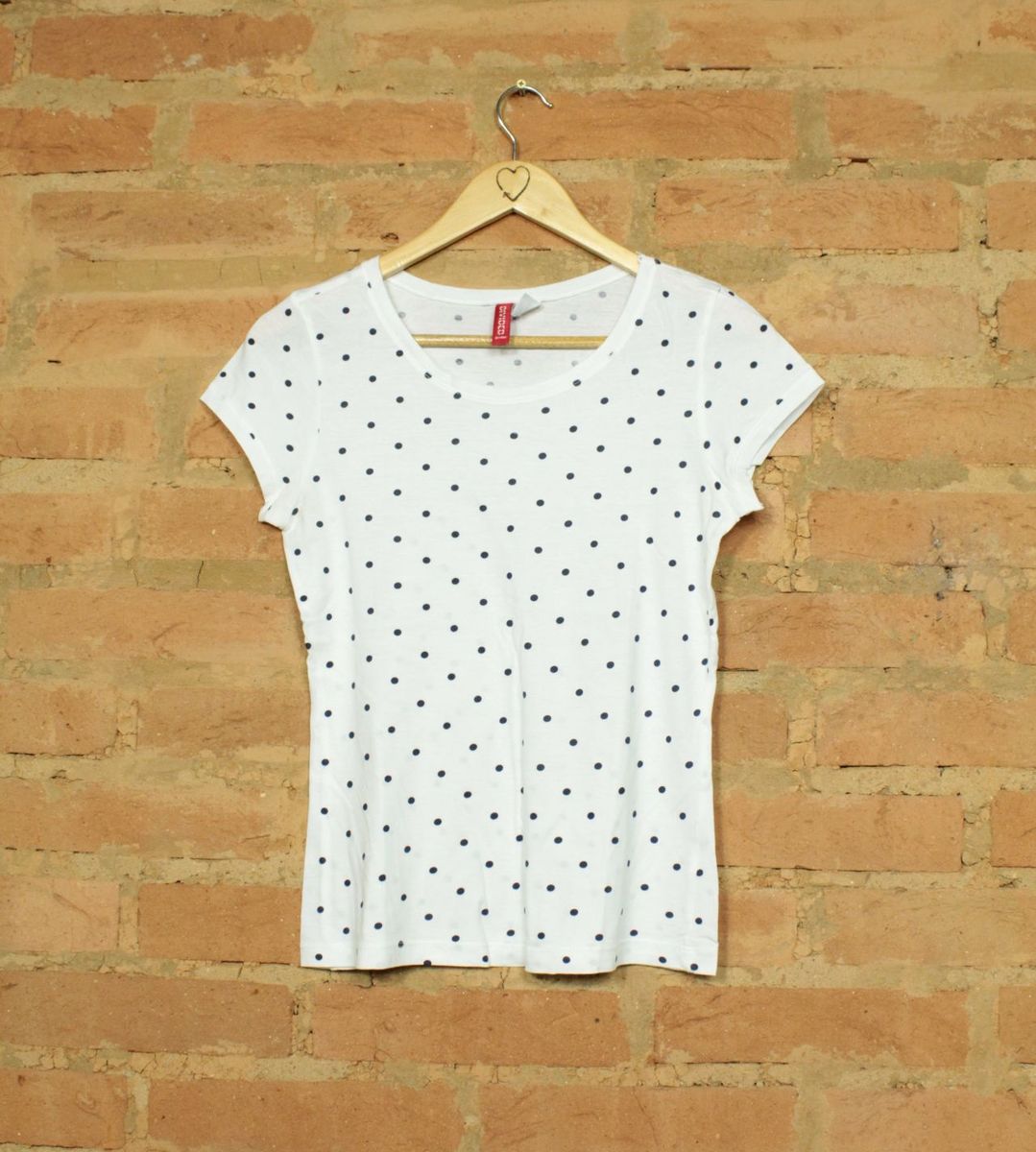 blusa bolinhas h&m - blusas h&m