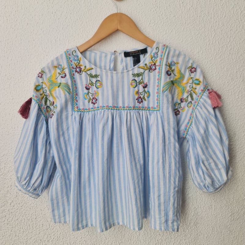 Blusa best sale bordado mexicano