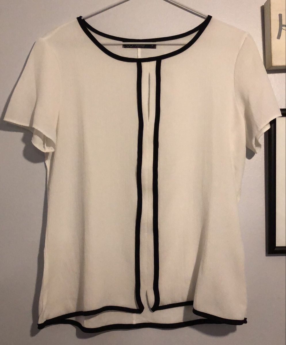 blusa branca feminina renner