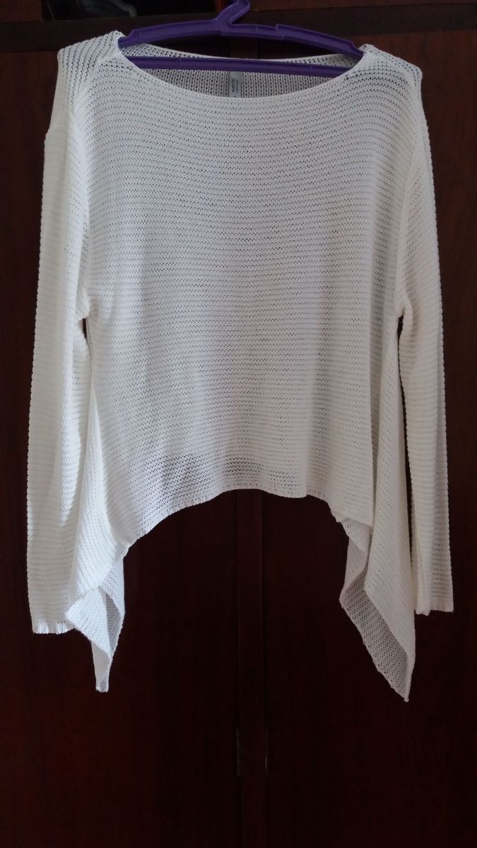 blusa branca na renner