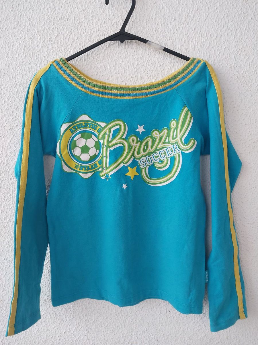 Blusa Brasil Anos 2000 | Blusa Feminina Vintage Usado 101144574 | enjoei