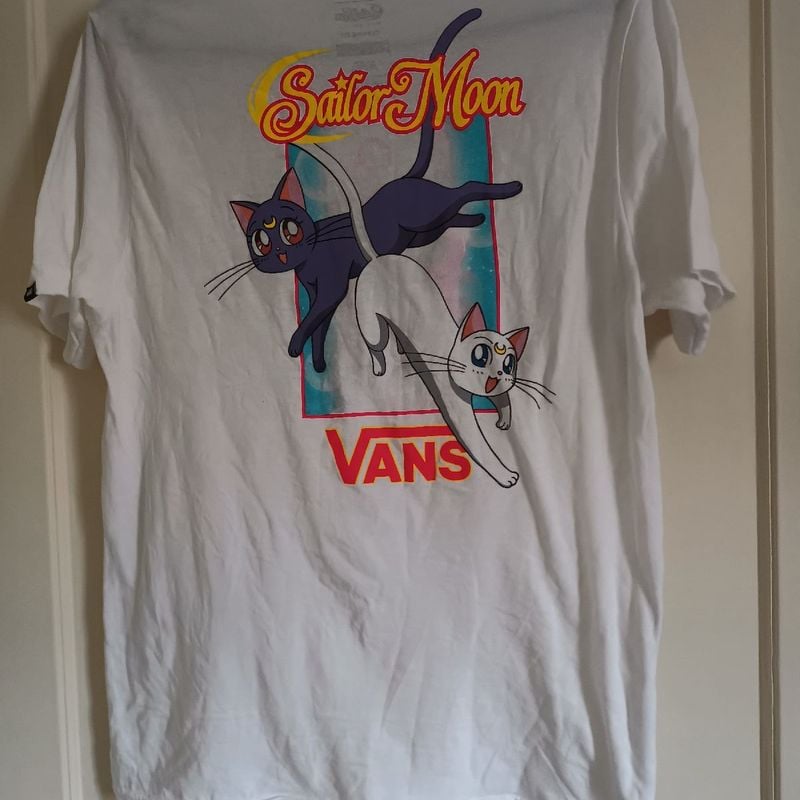 Blusa/Camisa/Camiseta Vans Sailor Moon Original Roupa Infantil