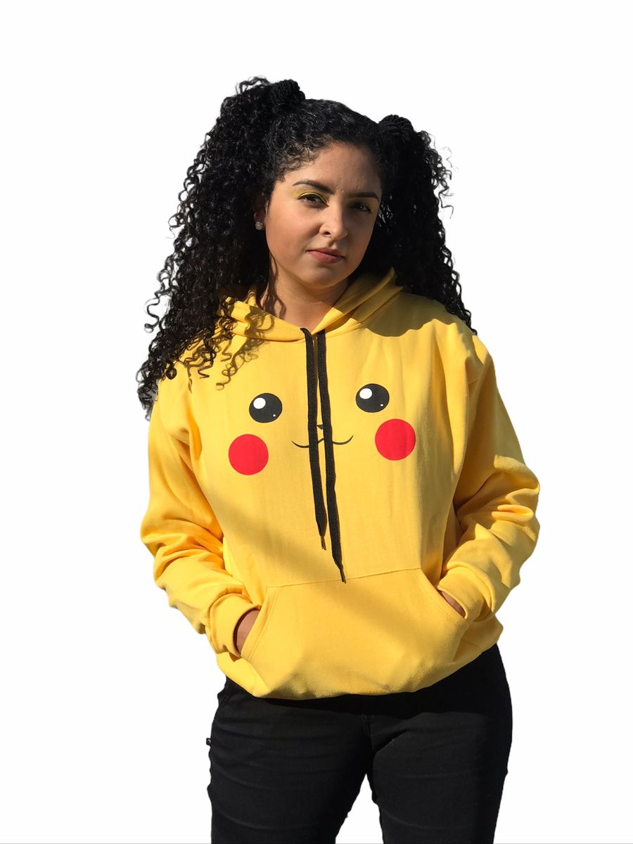 Moletom hot sale pikachu masculino