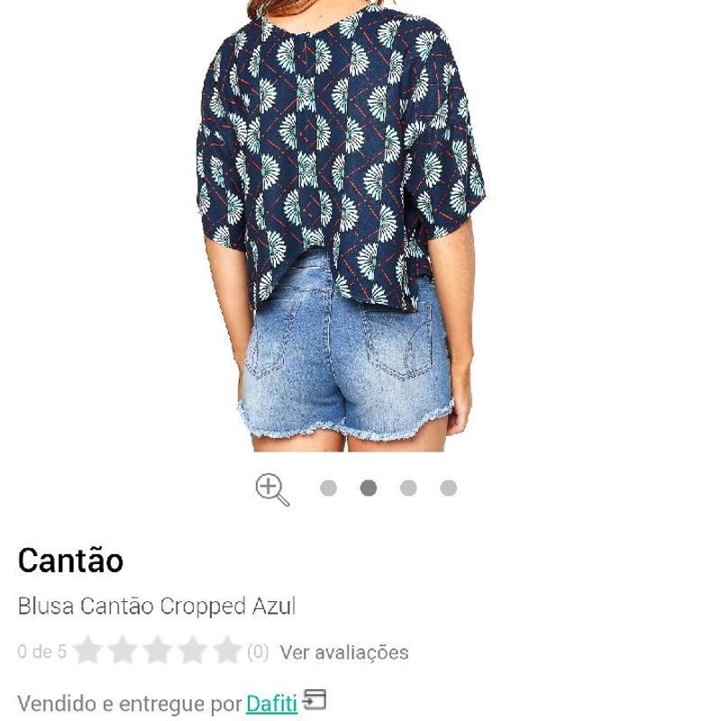 Cantao dafiti hot sale