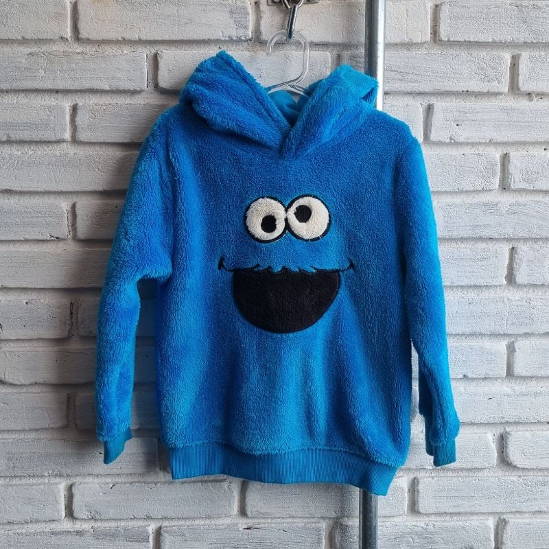 Cookie monster hot sale hoodie h&m